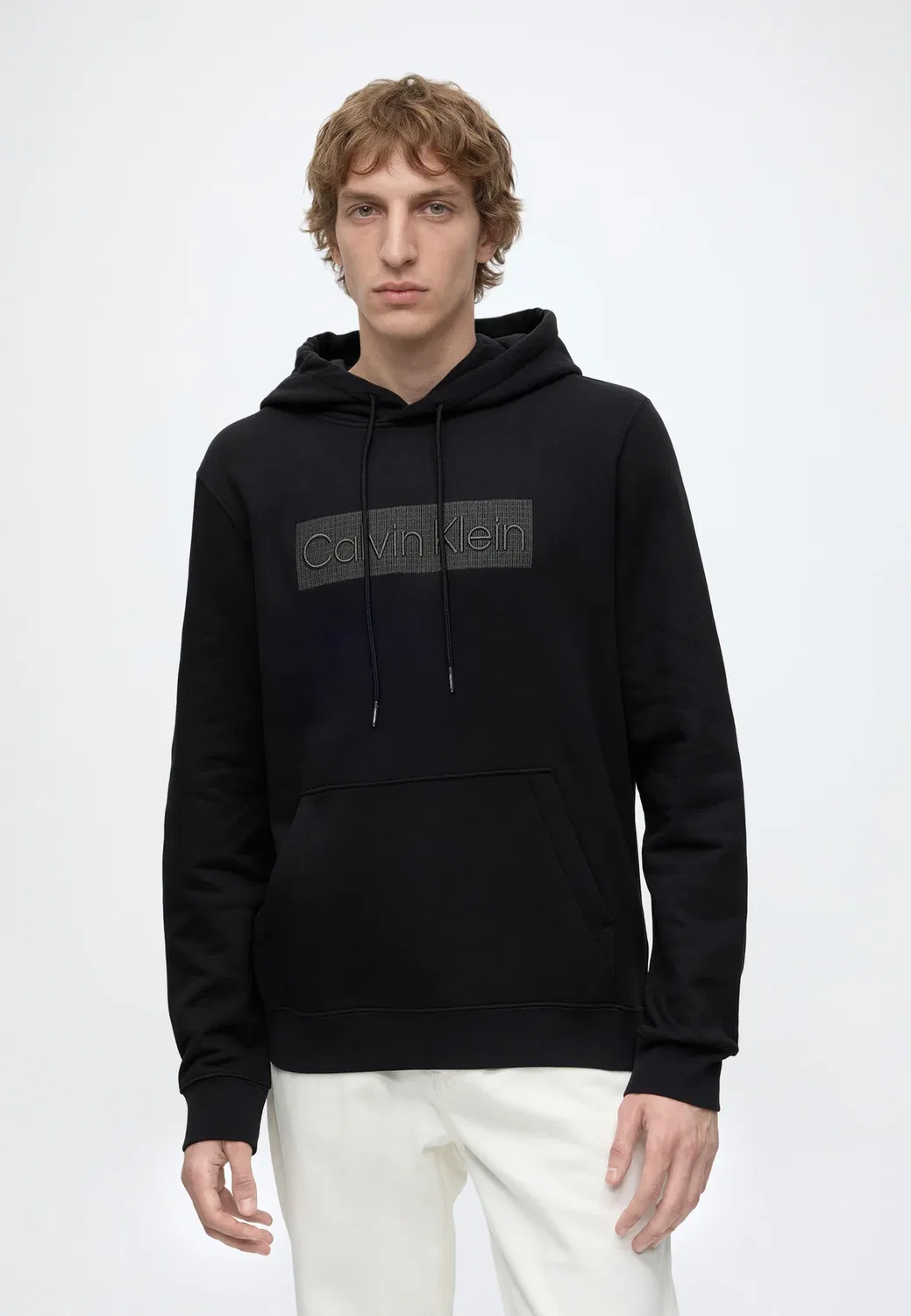 Худи с графическим принтом Calvin Klein, Black
