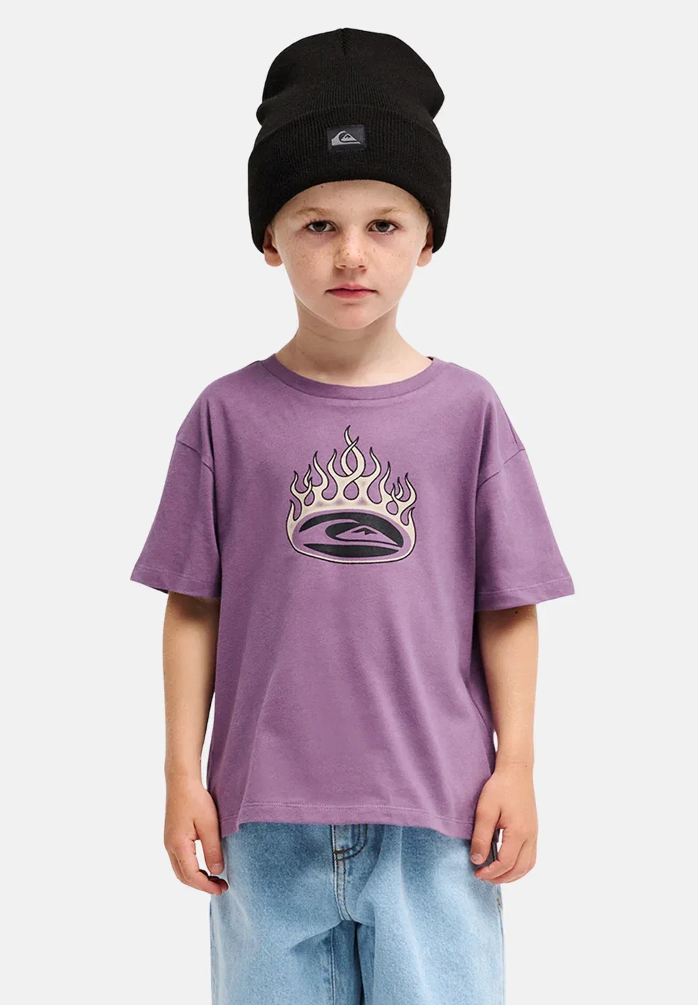 Одежда Jungen 2-7 | Топы - футболка с принтом Quiksilver, Pny — фото 2