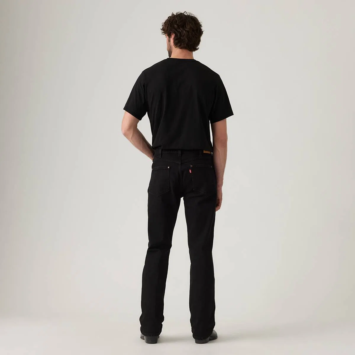 Джинсы 537 Western Bootcut для мужчин Levi's, Run The Road Rinse - Black — фото 4