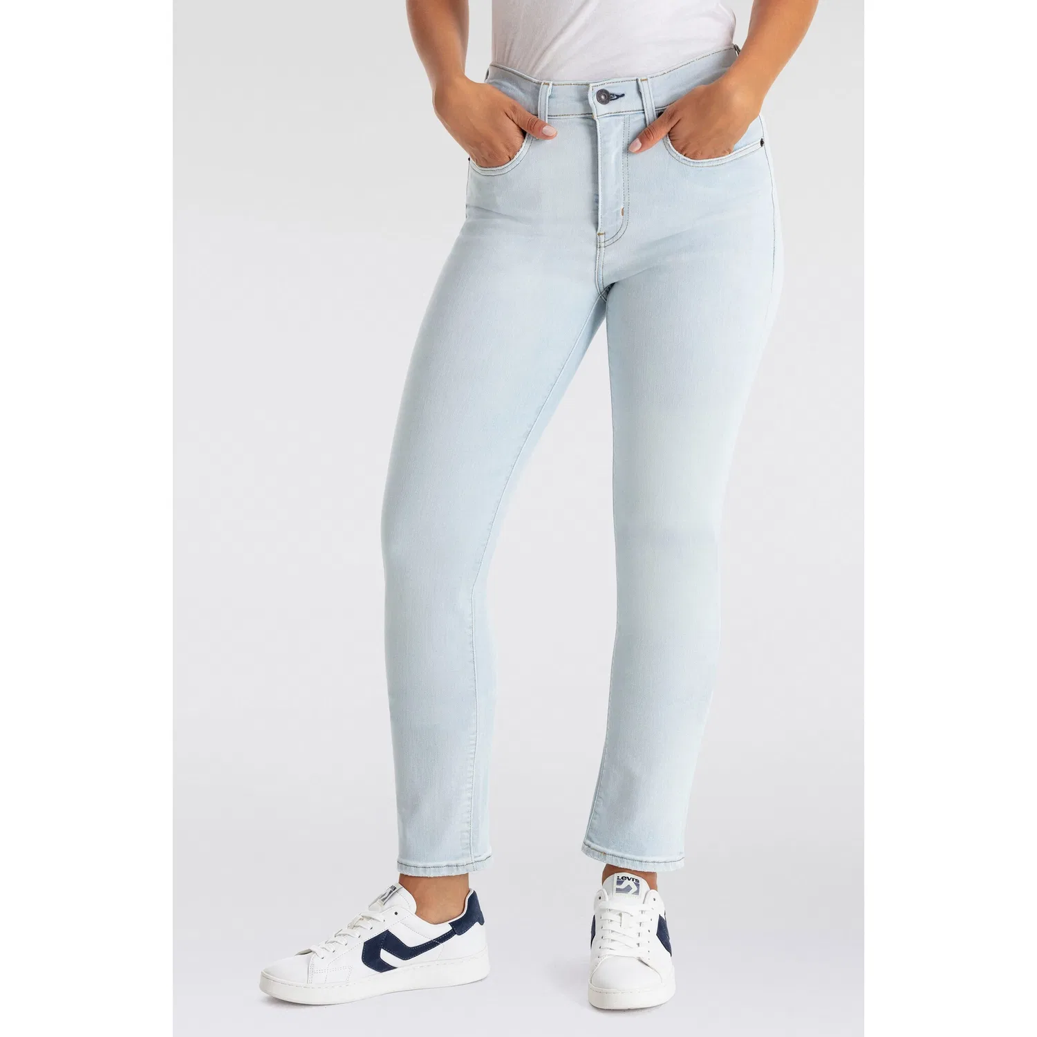 Женские джинсы прямого кроя с высокой талией Levi's, KINDA FRESH
