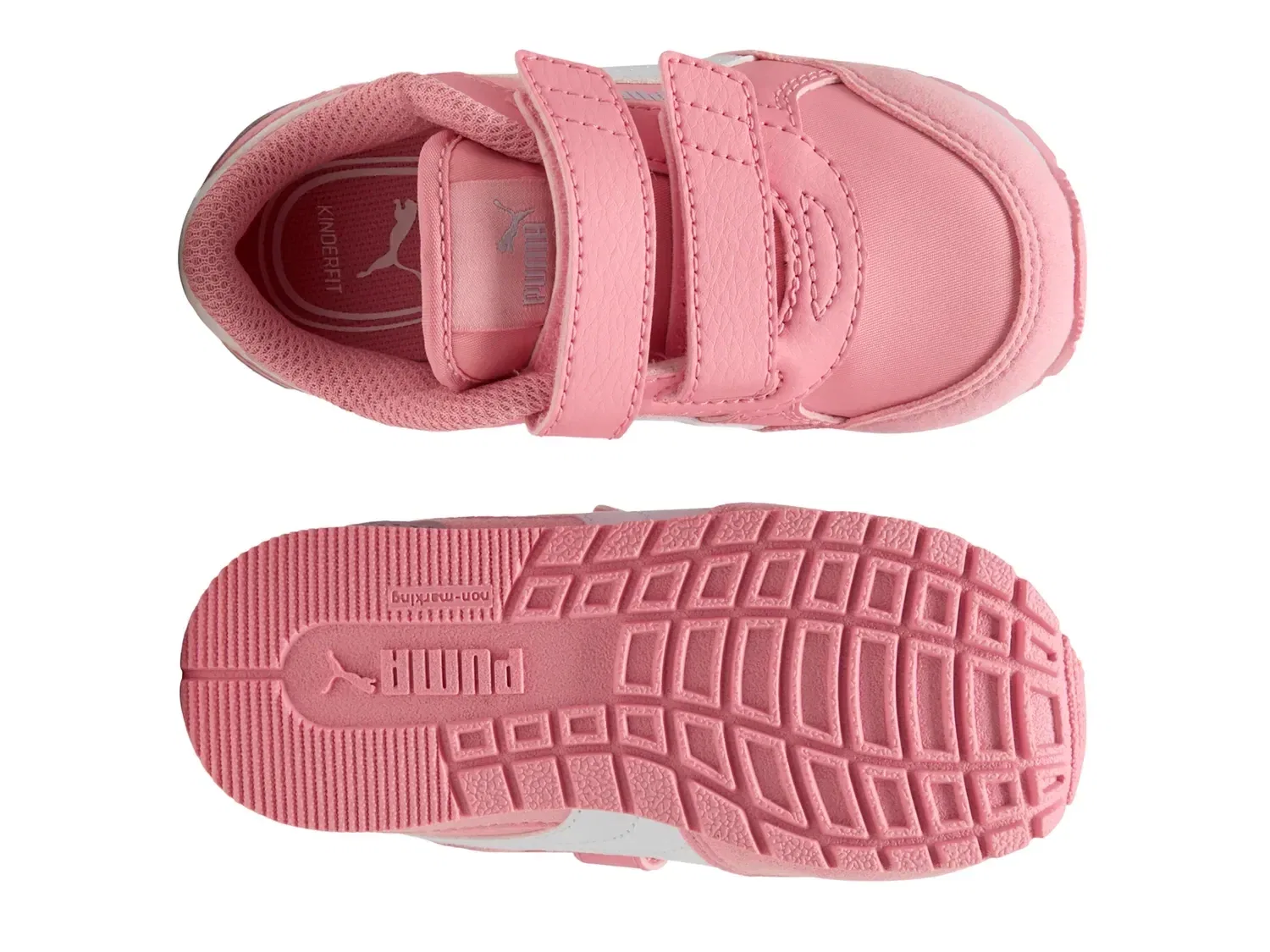 Кроссовки детские ST Runner v4, PUMA, светло-розовый — фото 3