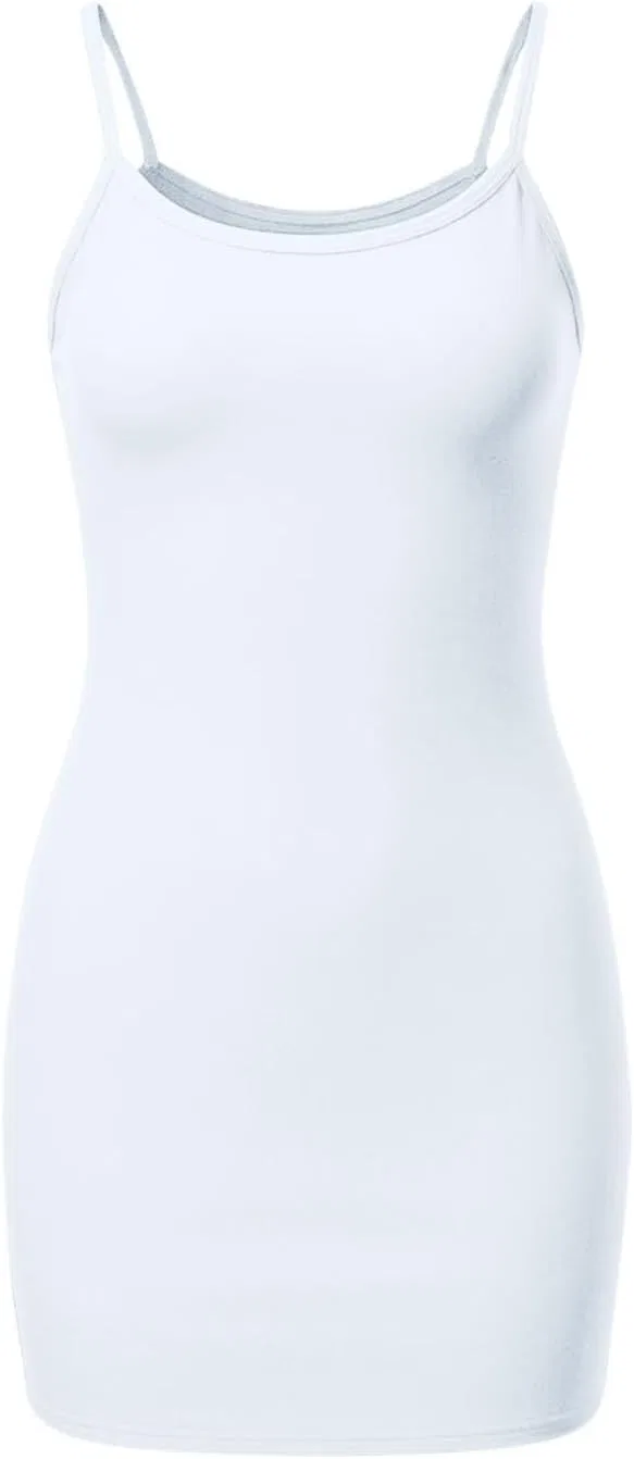Женское летнее мини-платье на бретелях, облегающее Sundress, White — фото 4
