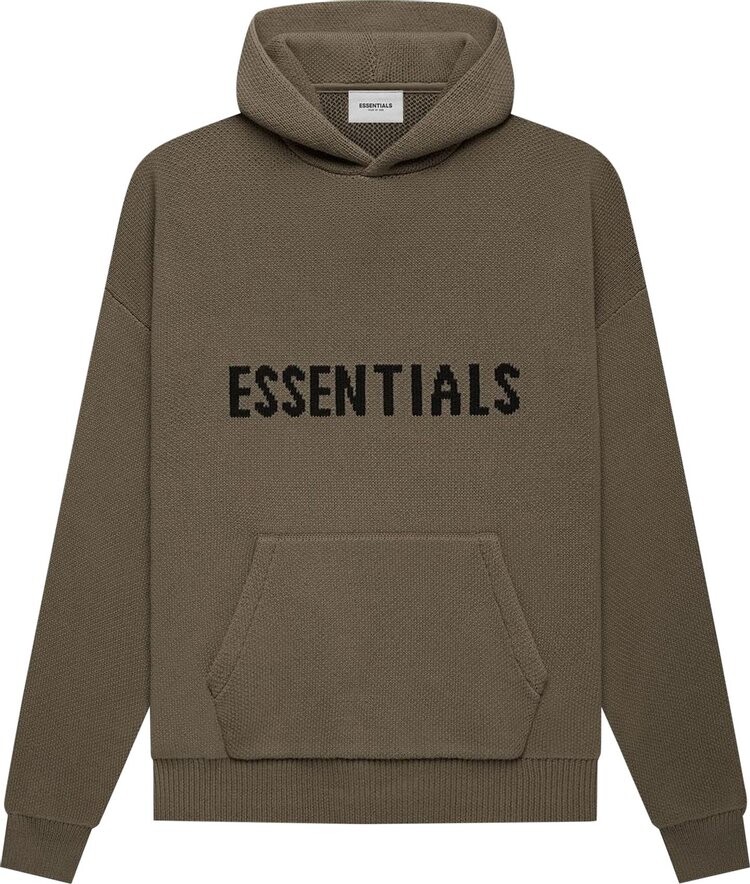 

Пуловер Fear of God Essentials Knit Pullover 'Harvest', коричневый