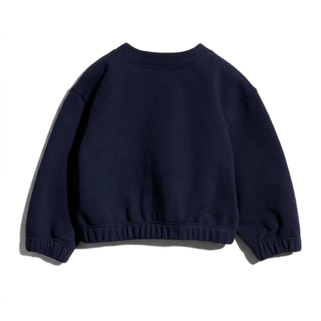 Детское топ-футболка с V-образным вырезом GUCCI, Dark Blue — фото 3