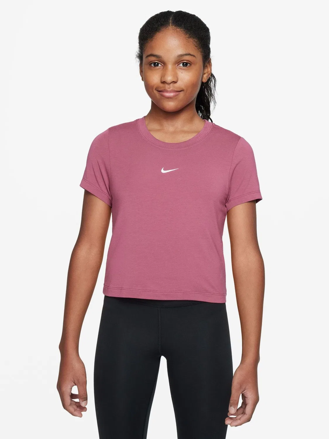 Футболка укороченная Nike Peony Pink