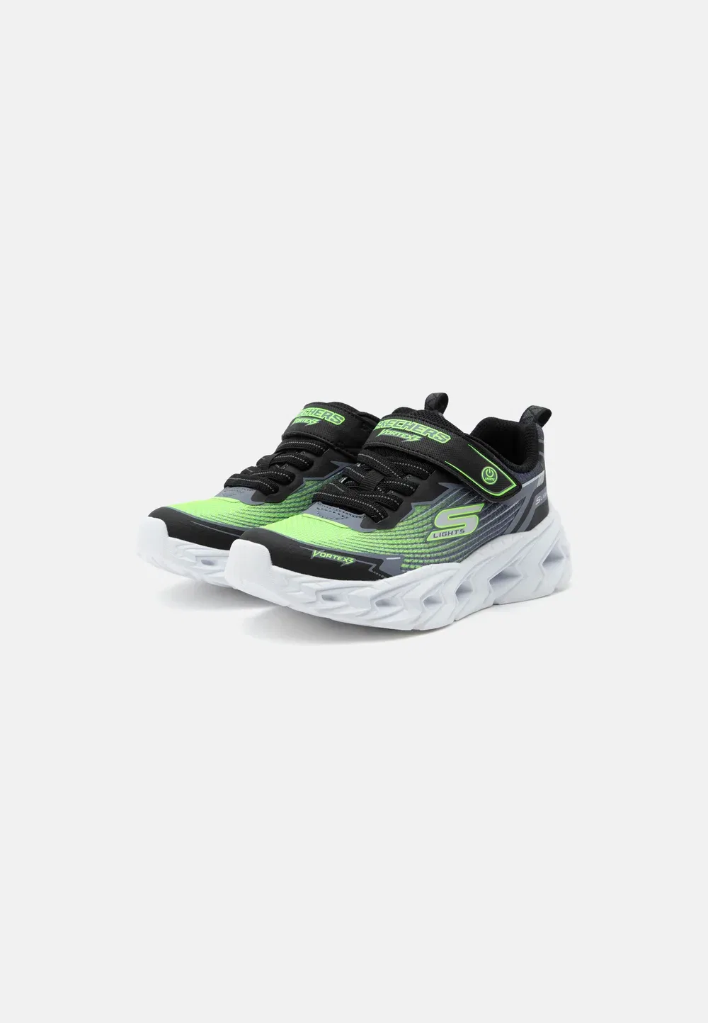 Vortex 3.0 - кроссовки Skechers, Black/Lime/Charcoal — фото 2