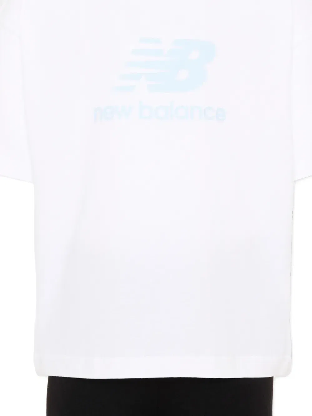Хлопковый спортивный костюм с логотипом New Balance Kids, белый — фото 4