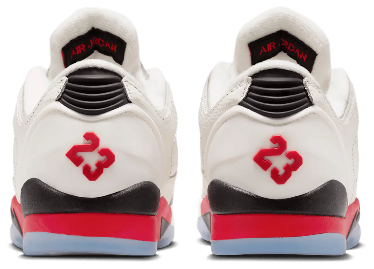 Кроссовки для мальчиков Sixty Plus Low Jordan, цвет White/Red/Silver — фото 3