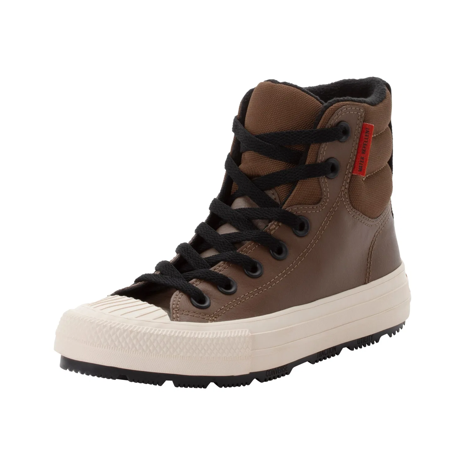 Детские кеды с высоким берцем Converse, Grounded/Black/Light Dune