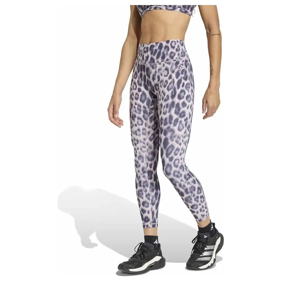 Спортивные леггинсы с принтом Opt Aop 7/8 L adidas, Синий — фото 2
