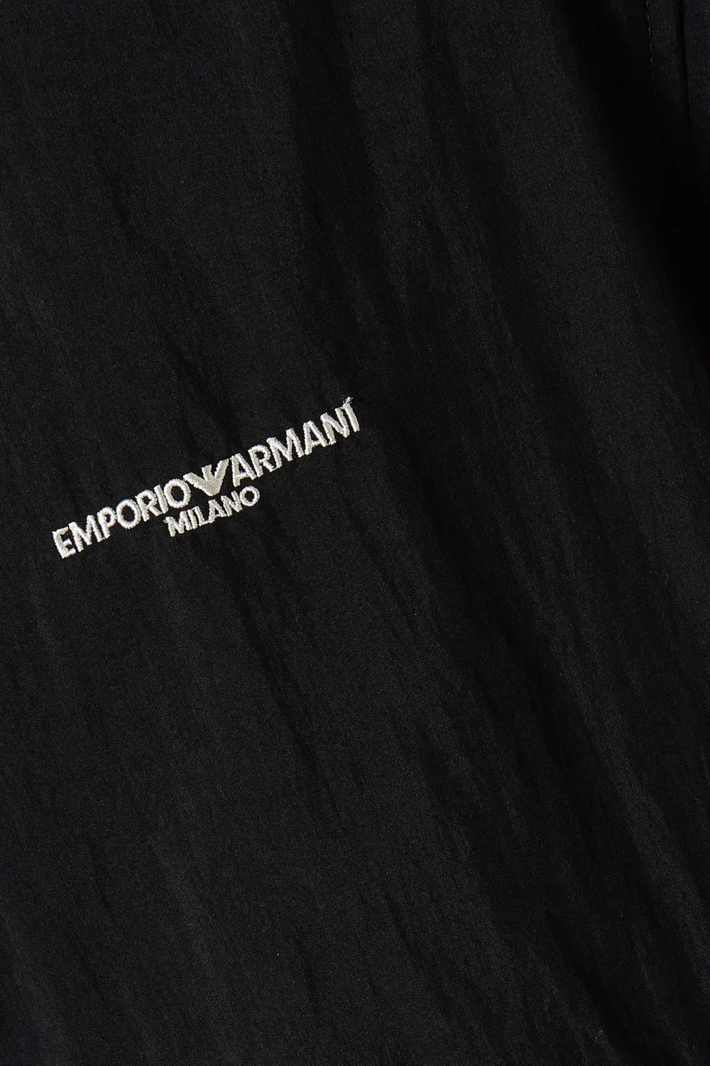 Куртка с принтом Text Logo-print Zip Jacket Emporio Armani — фото 4