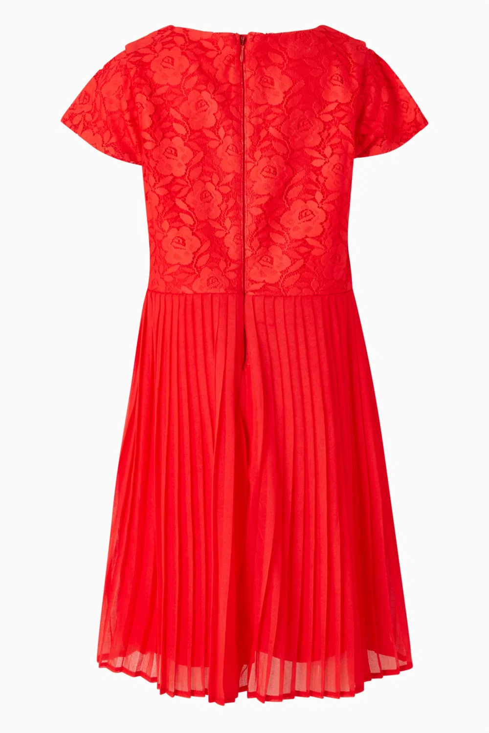 Платье с принтом Pleated Floral Dress in Lace NASS — фото 2
