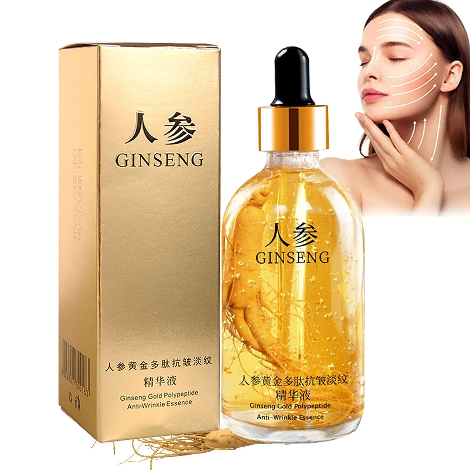 Крем для лица Anti-Age Ginseng Polypeptide Essence Lovelycat, 1 г, 1 piece. — фото 3