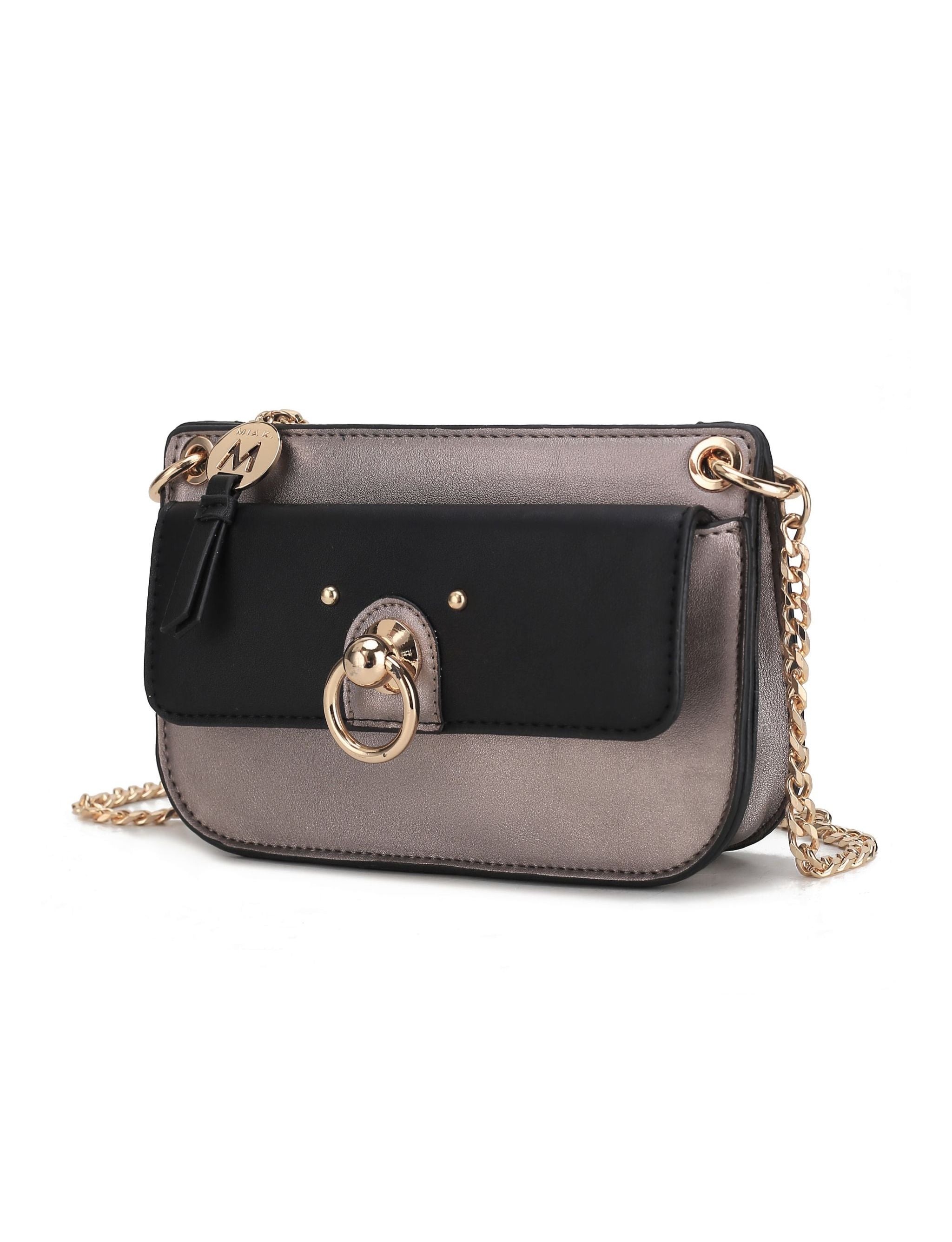 

Женская сумка через плечо Jill Vegan Leather Color Block MKF Collection By Mia K., черный