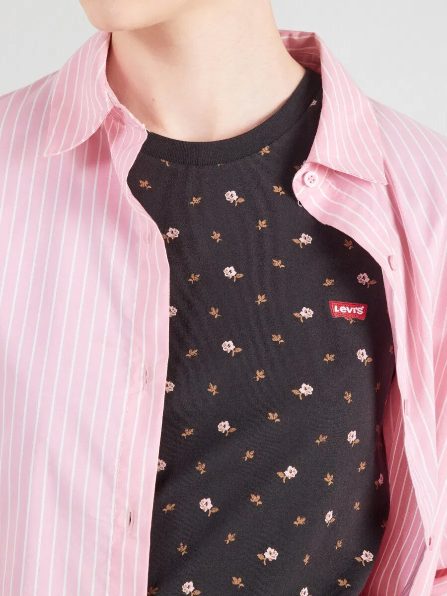 Футболка LEVI'S PERFECT черного цвета — фото 3