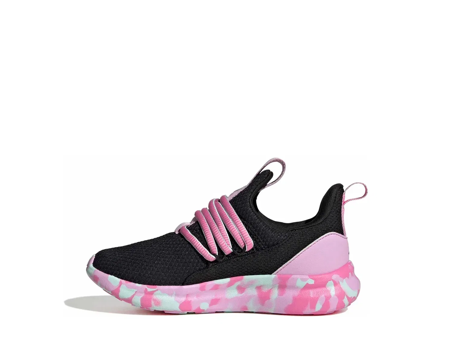Кроссовки Lite Racer Adapt 7.0, adidas, черный/розовый — фото 2
