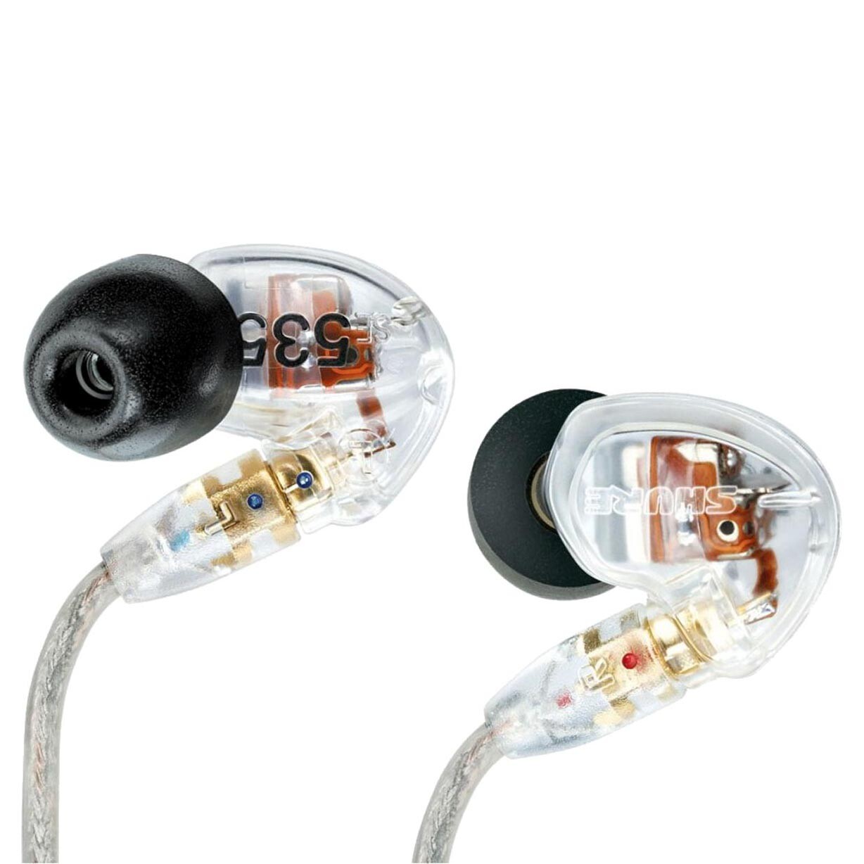 Наушники-вкладыши Shure SE535, прозрачный — фото 3