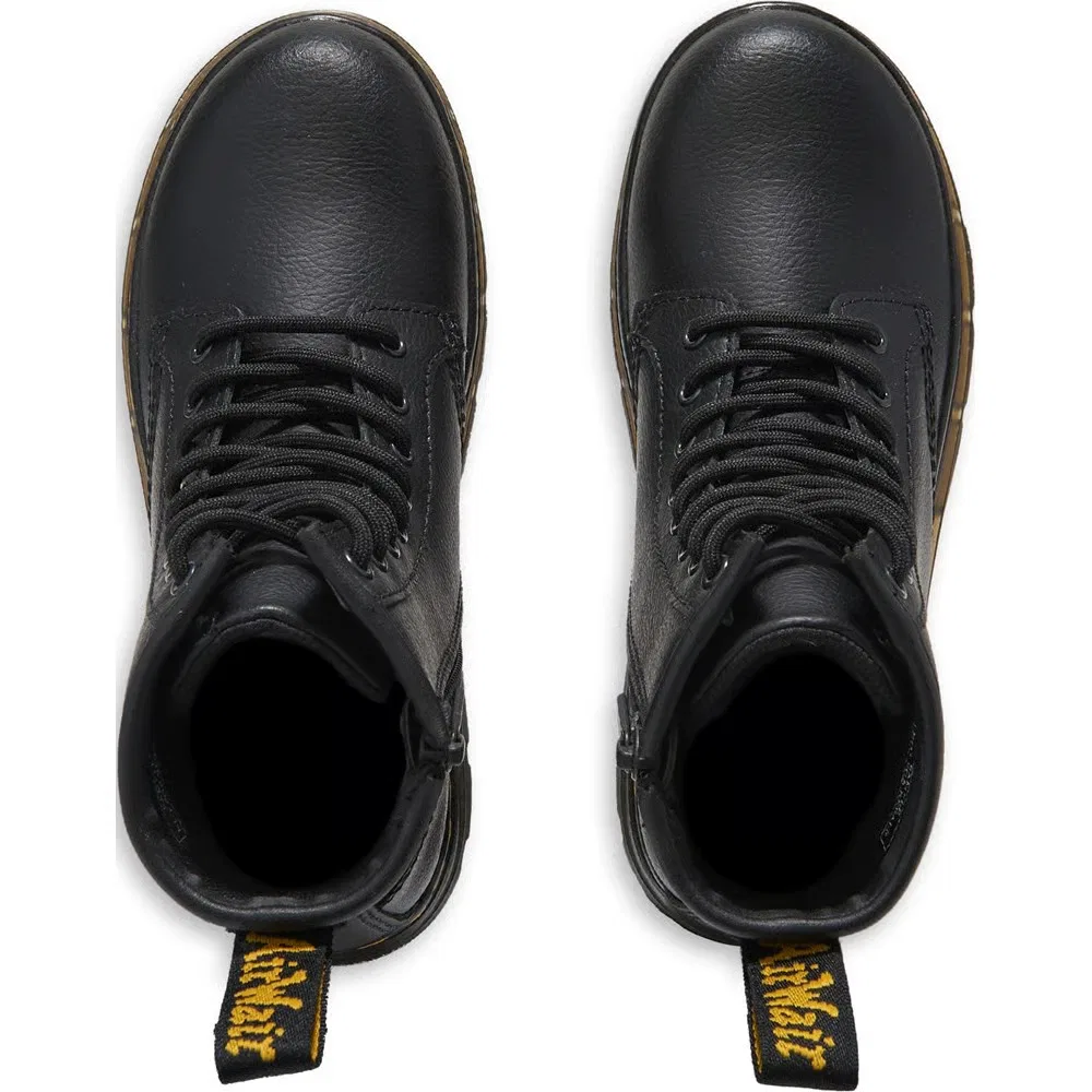 Детские ботинки Aprile на шнуровке в стиле милитари Dr. Martens, Black — фото 4
