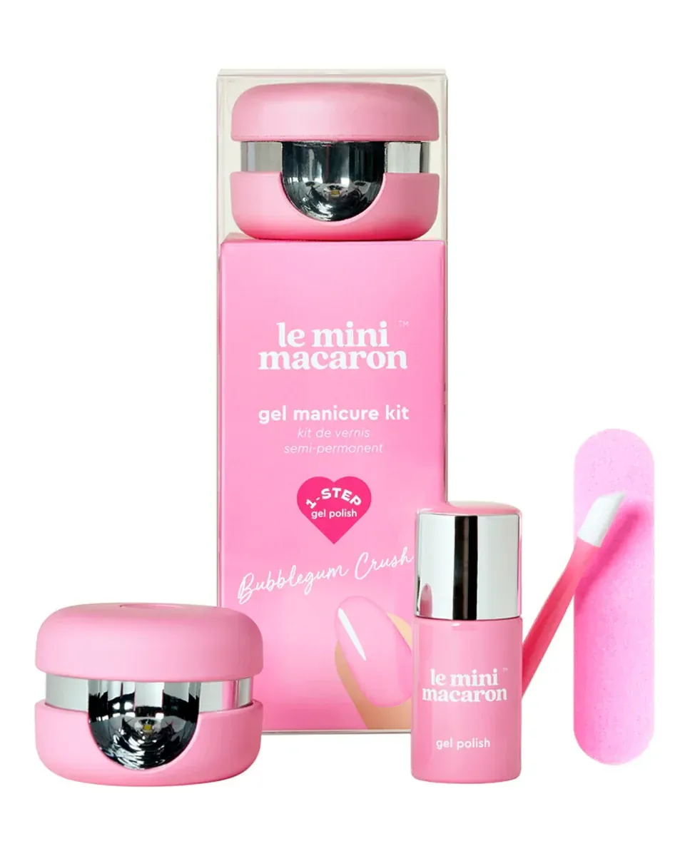 Набор для полуперманентного маникюра Bubblegum Crush Le Mini Macaron