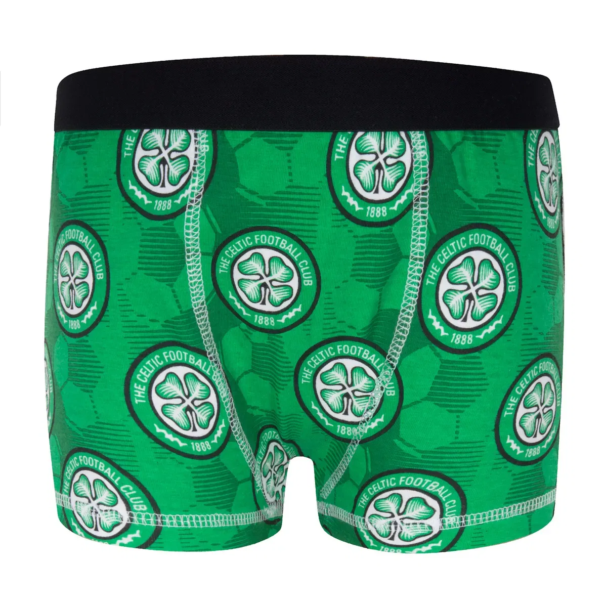 Детские боксеры 3 шт Celtic Fc, Black — фото 2