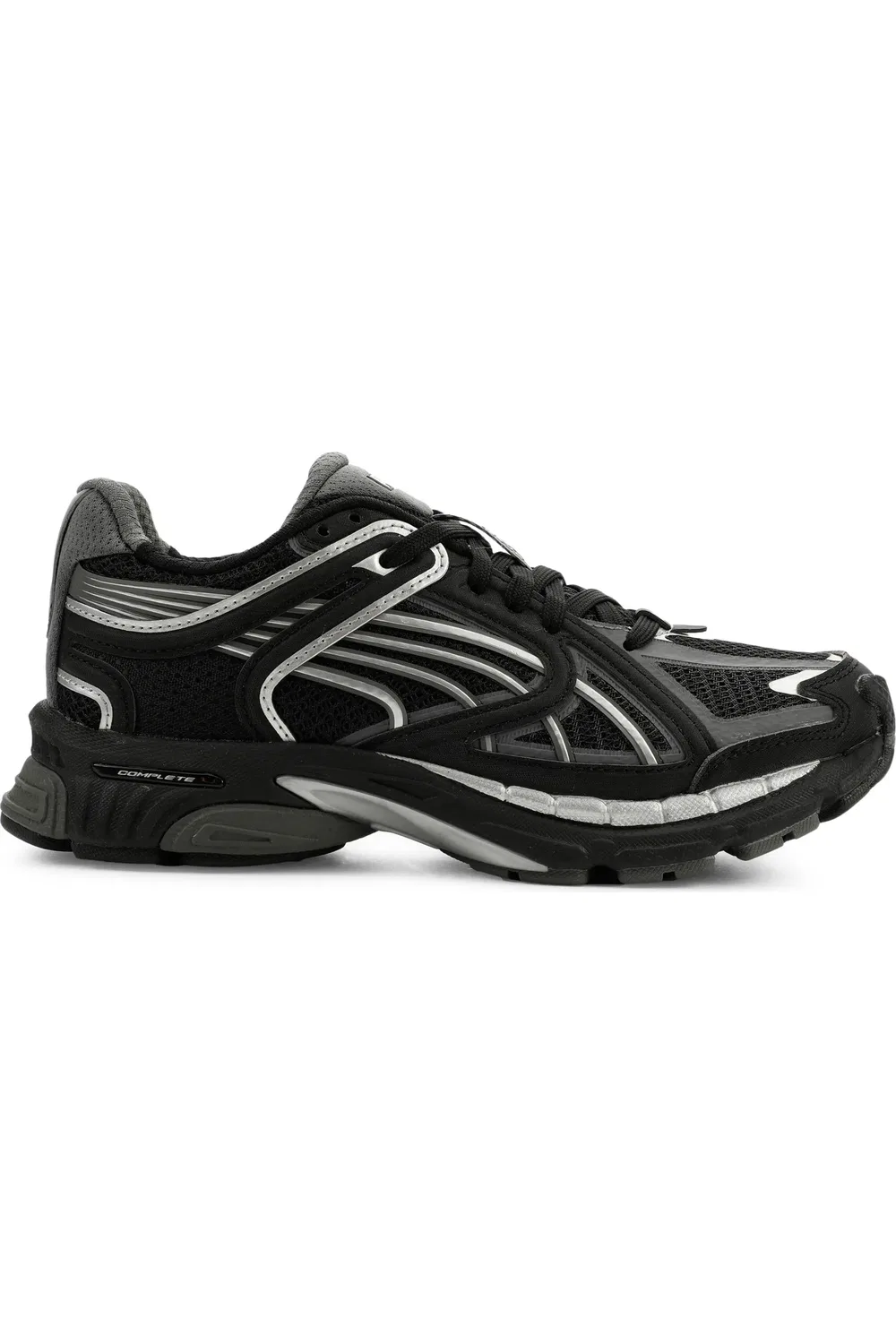 Кроссовки детские спортивные Skyjet PUMA, puma черный/темно-серый/серебристый — фото 2