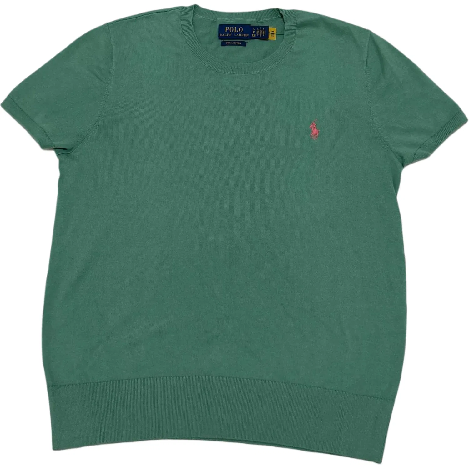 Женский свитер с круглым вырезом, зеленый, Polo Ralph Lauren, Green