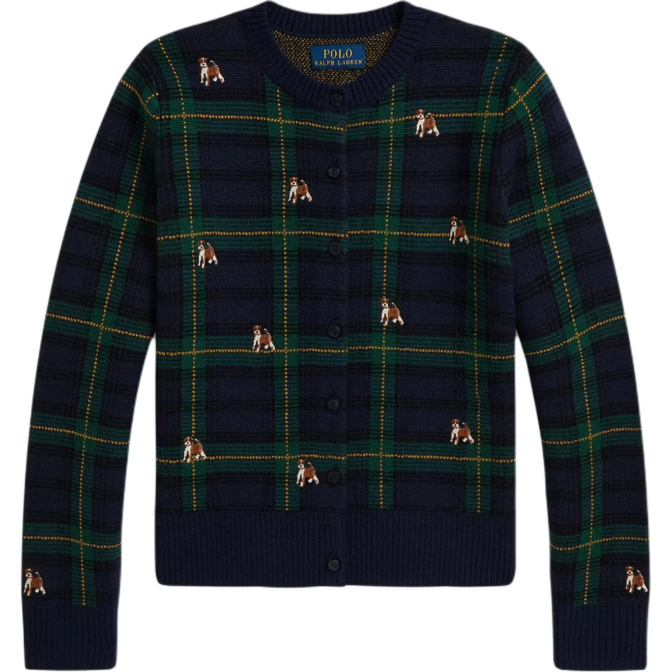 Детский свитер с длинным рукавом Polo Ralph Lauren, Marine Blue Multicolor