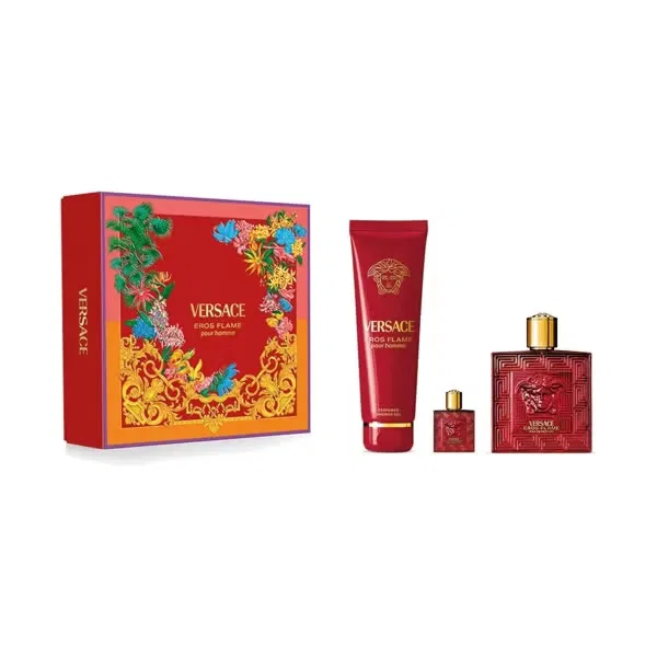 Набор для мужчин Versace Eros Flame Cofre Eros Flame