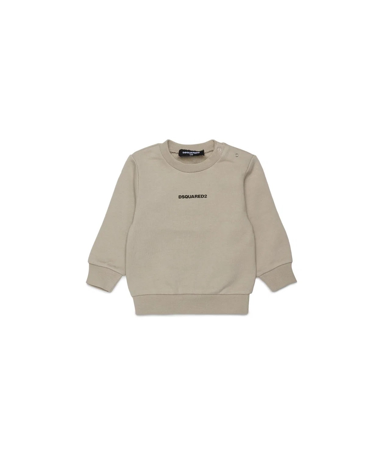 Детский пуловер-свитшот с длинным рукавомDSQUARED2, Beige