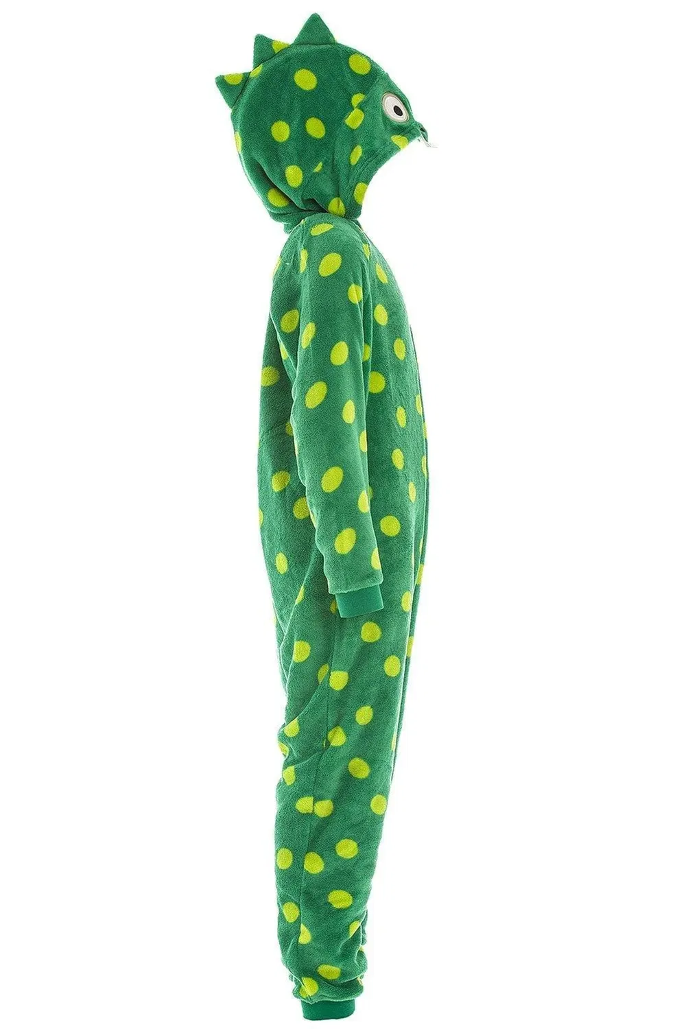 Детский хлопковый комбинезон с капюшоном Dragon Polka Dot Camille, Green — фото 3