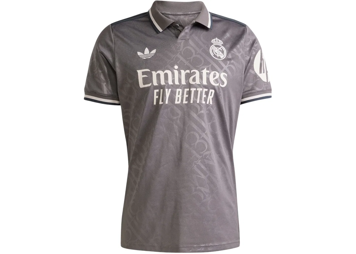 Мужская футбольная джерси Adidas Real Madrid 24/25 Third Jersey, Charcoal