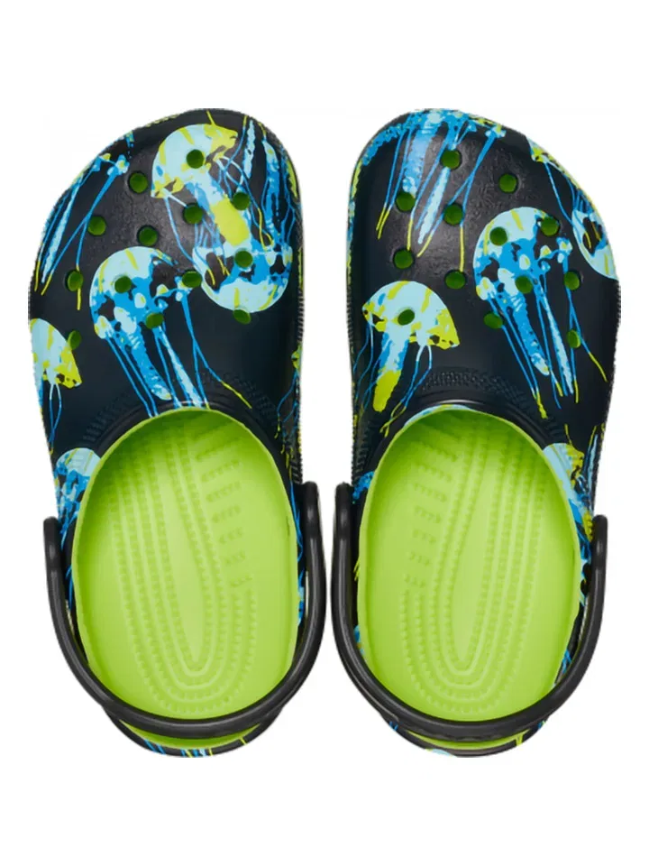 Шлепанцы детские Crocs Meta Scape, черный — фото 4
