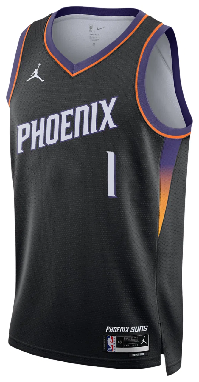 Мужская баскетбольная джерси Dri-FIT STM 25 Swingman Jersey Nike, цвет Black/Multi