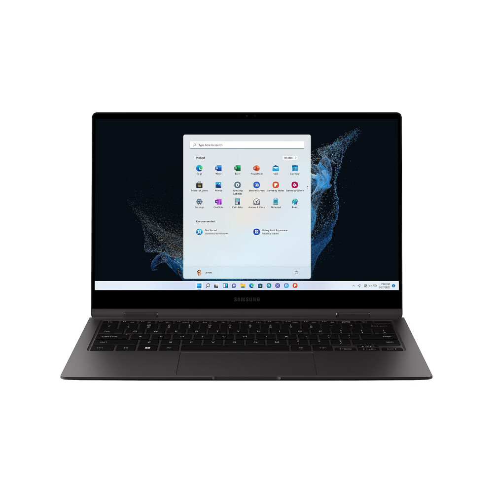 

Ноутбук Samsung Galaxy Book2 Pro 360, 13.3", 16 ГБ/512 ГБ, Core i5-1240P, Intel Iris Xe, графит, английская раскладка