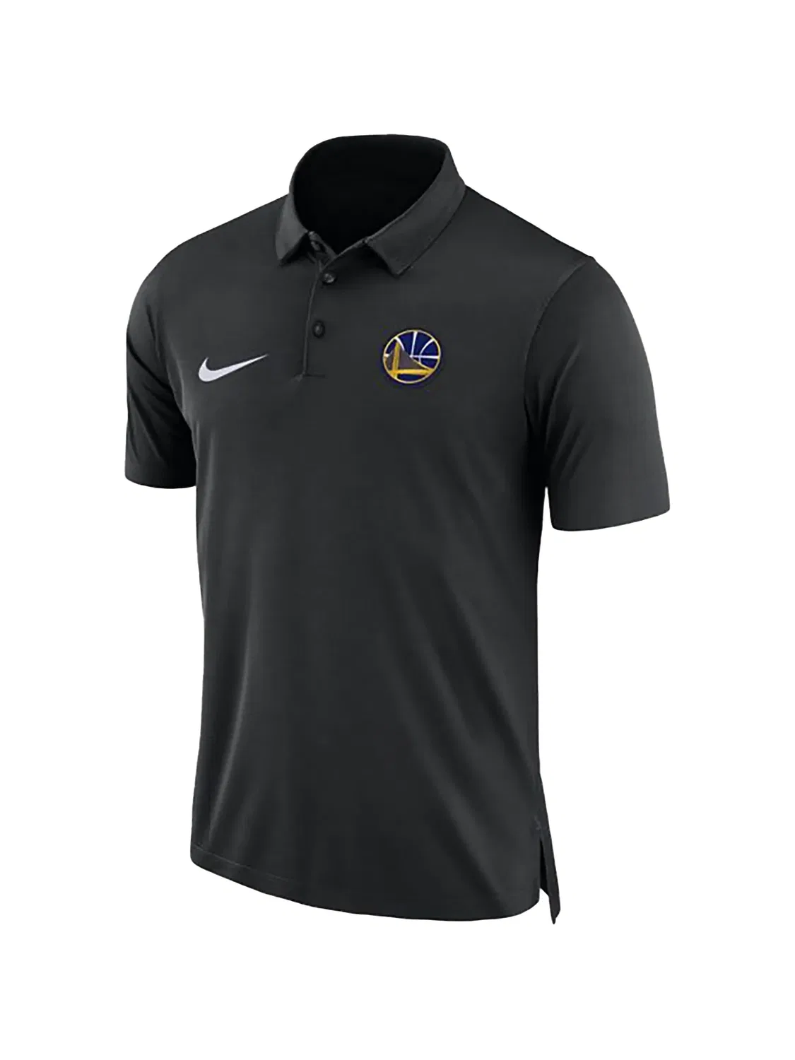 Рубашка поло NBA GSW Breathe Colorblock Nike, черный