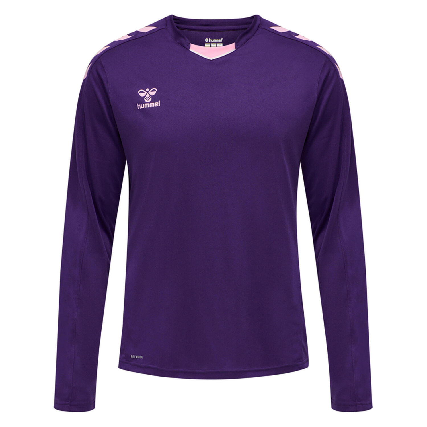

Hmlcore Xk Poly Jersey L/S Джерси L/S Унисекс HUMMEL, синий индиго/баклажан/баклажан