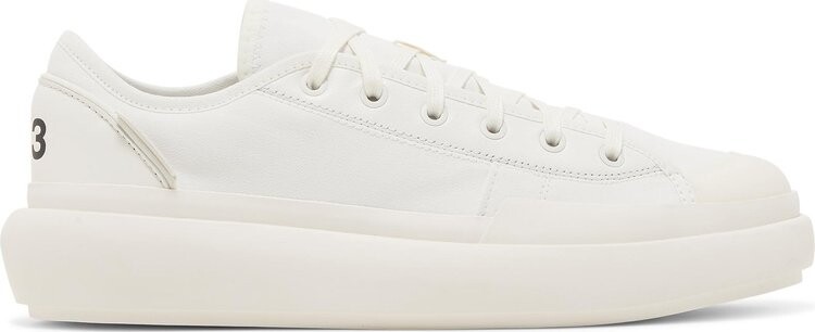 Кроссовки Adidas Y-3 Ajatu Court 'White Black', кремовый — фото 2