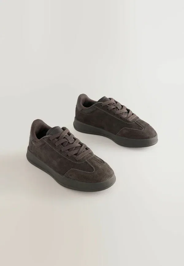 Кроссовки из замши Regular fit Next, Chocolate Brown, коричневый/шоколадный — фото 2