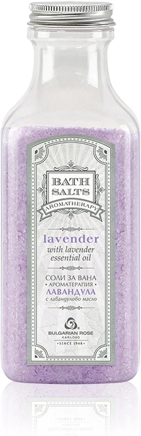 Соль для ванны Лаванда Bath Salts Aromatherapy, 440 г