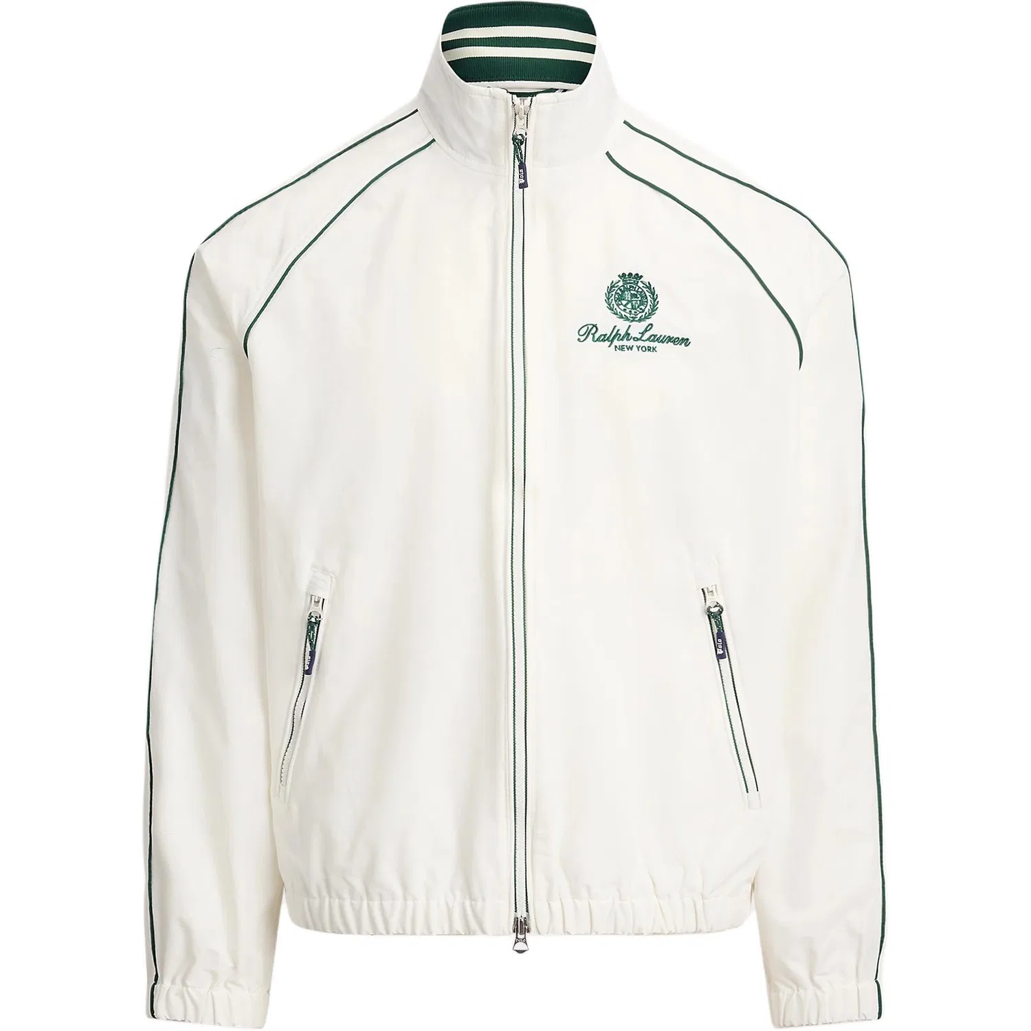 Мужская куртка Paper White с высоким воротом Polo Ralph Lauren, Paper White