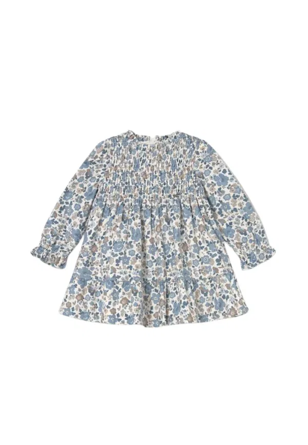 Платье хлопковое Day dress Mayoral, azzurro, небесно-голубой