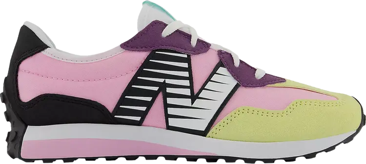Кроссовки New Balance 327 Big Kid 'Pink Lemonade Haze', розовый — фото 2