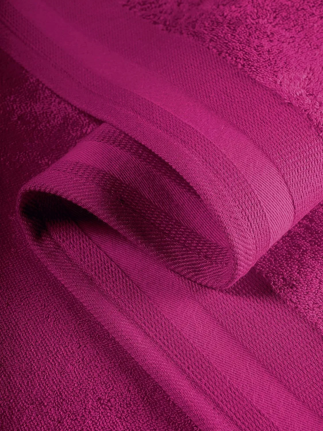 Мочалки для лица, De Witte Lietaer, набор 6 шт, 22x16 см, Magenta — фото 3
