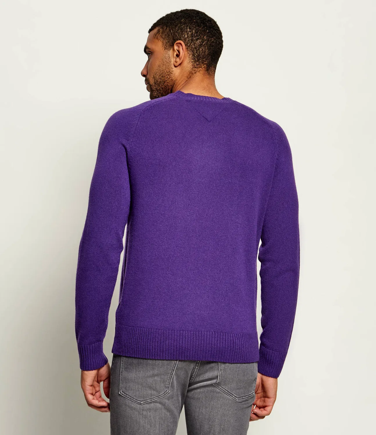 Свитер из шерсти Tommy Hilfiger, Viola — фото 3