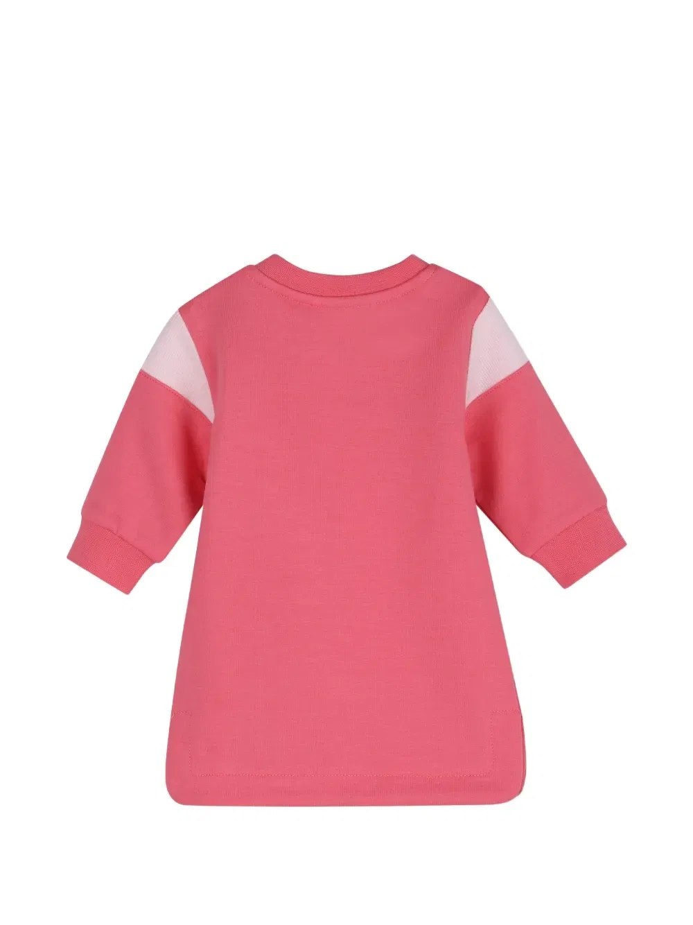 Платье в стиле колор-блок Boss Kidswear, розовый — фото 2