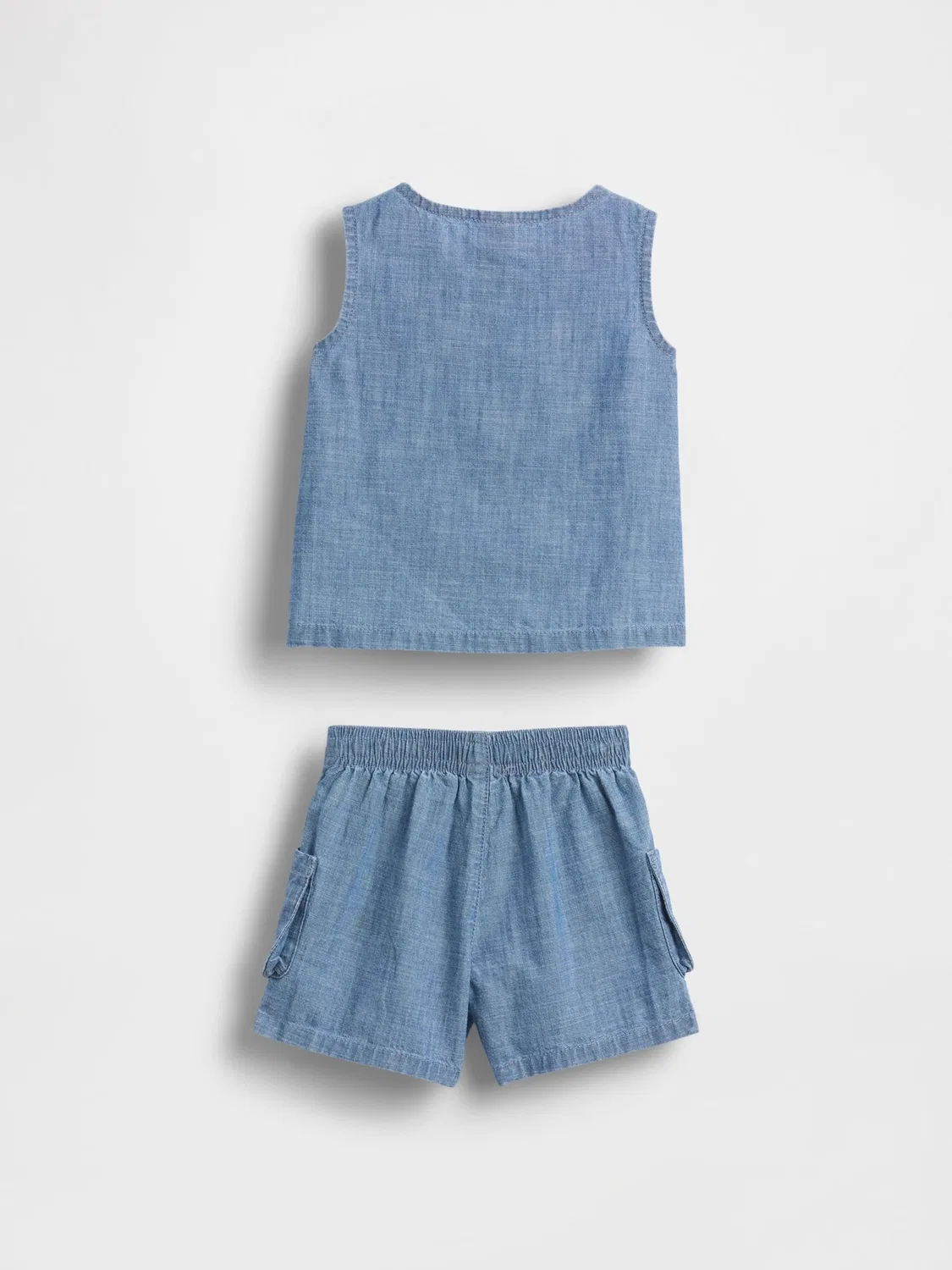 Комплект джинсовой одежды для мальчика, Medium Wash Gap — фото 2