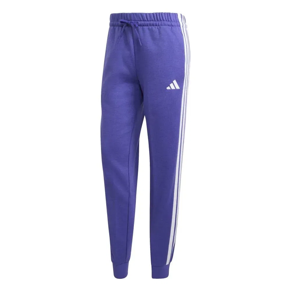 Брюки спортивные с тремя полосками Adidas, фиолетовый — фото 3