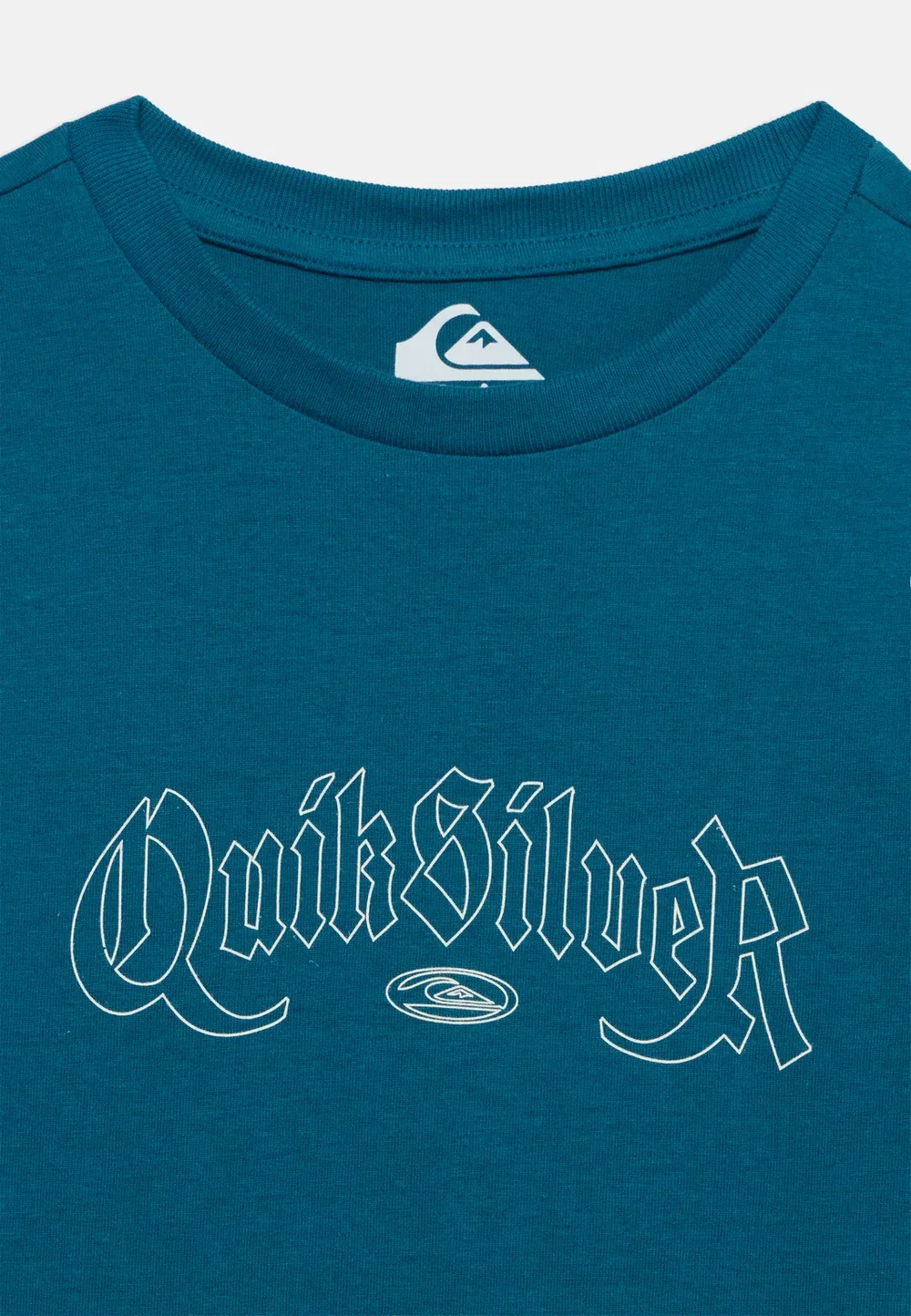 Черт возьми - футболка с принтом Quiksilver, Blue Coral — фото 4