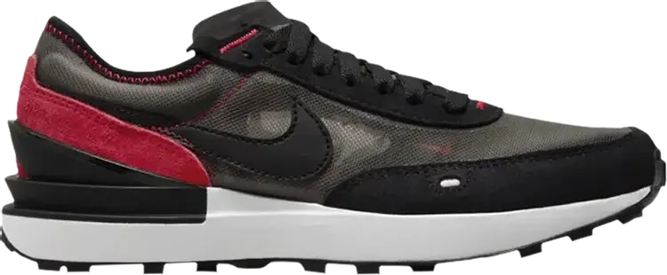 

Кроссовки Nike Waffle One GS 'Flat Pewter Siren Red', серый