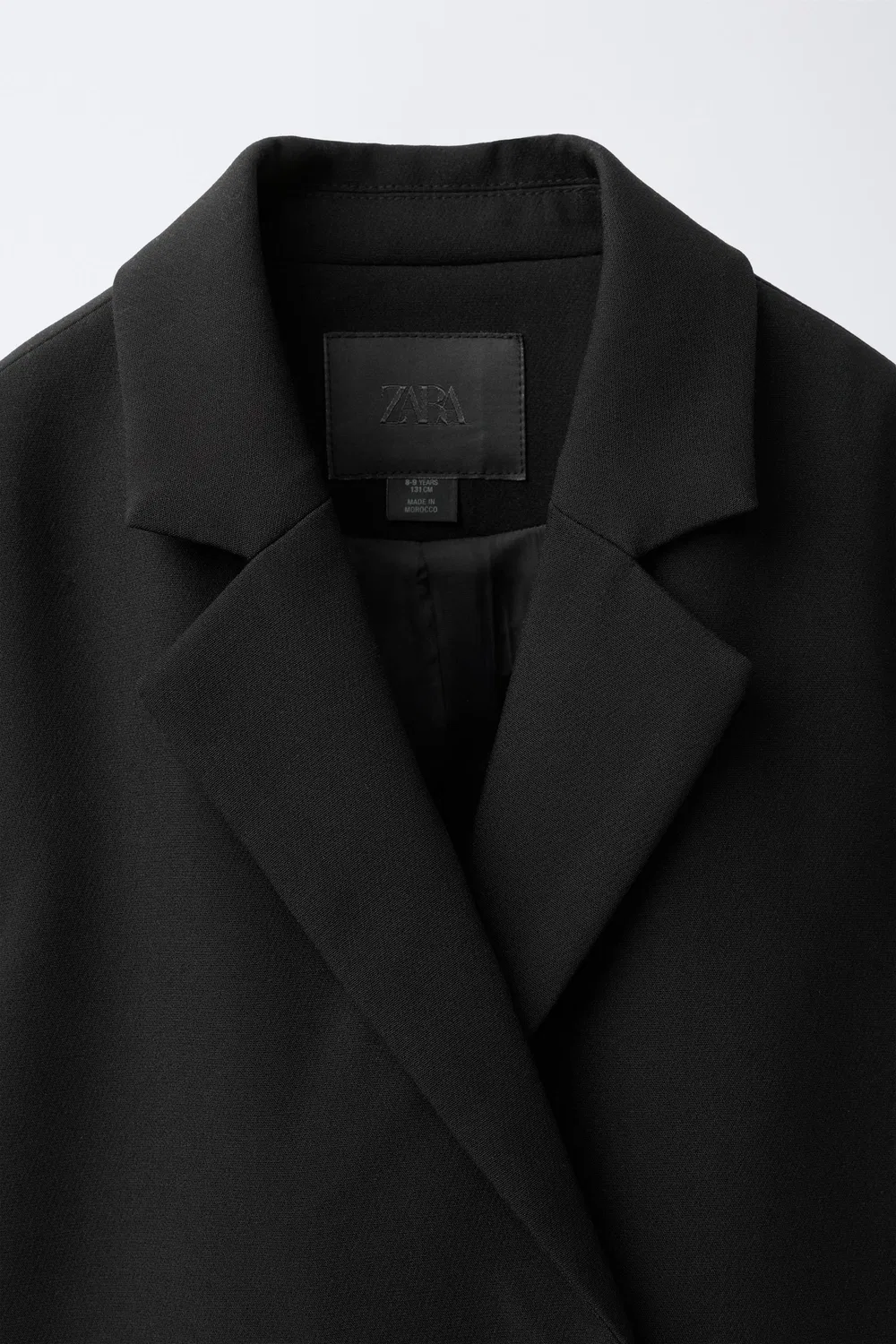Простой пиджак ZARA, Black — фото 3
